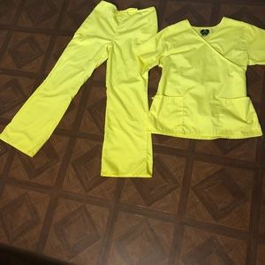 Natural Uniforms Yellow Scrubs